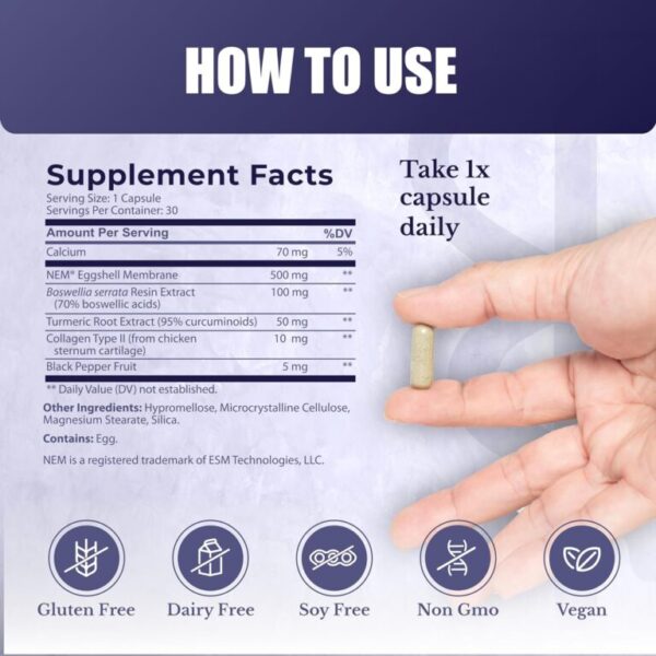 oint & Cartilage Health Supplements for Men & Women - Image 2