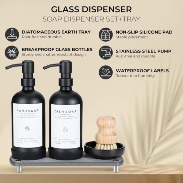 Luxury Kitchen Soap Dispenser Set - Image 3
