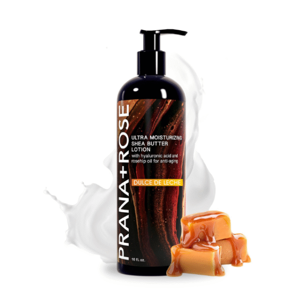 Organic Vegan Shea Butter Lotion with Hyaluronic Acid & Rosehip Oil