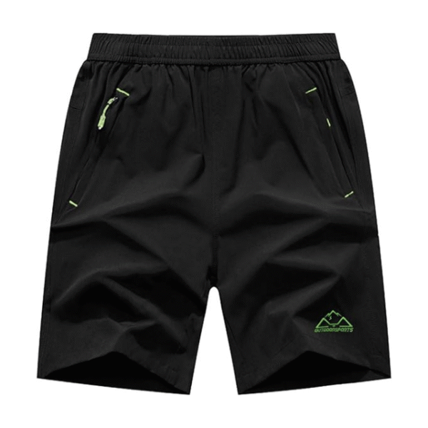 Men’s Quick Dry Lightweight Hiking and Running Shorts with Zipper Pockets