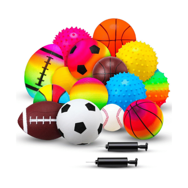 15-Piece Toddler Sports Balls Set